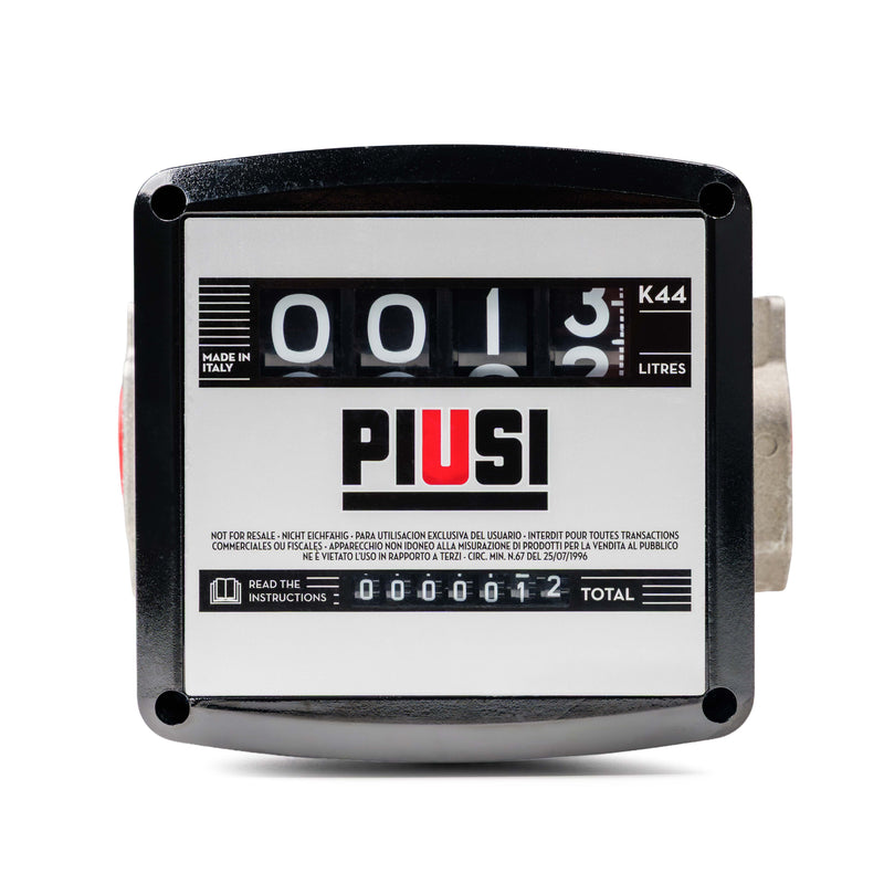 PIUSI METER Mechanical K44 DN25 (1") BSP F 20-120lpm