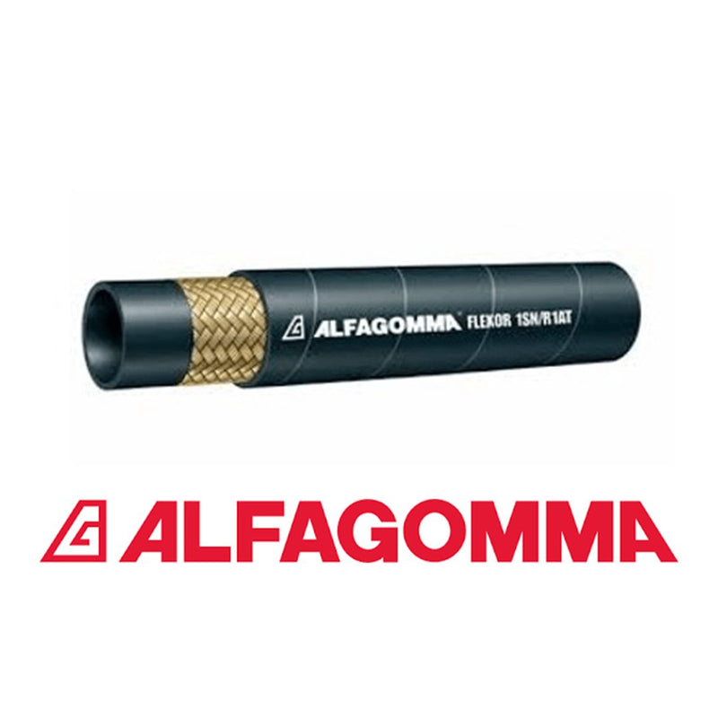 ALFAGOMMA Flexnor 1SN/R1AT Minetuff Hose - GO Industrial - HOSE - 12.7 - 5M
