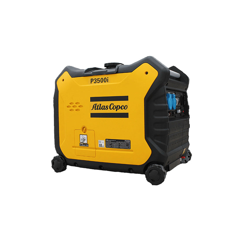 ATLAS COPCO P3500i Generator 3500W 3.3 kVA Petrol - GO Industrial - P3500i