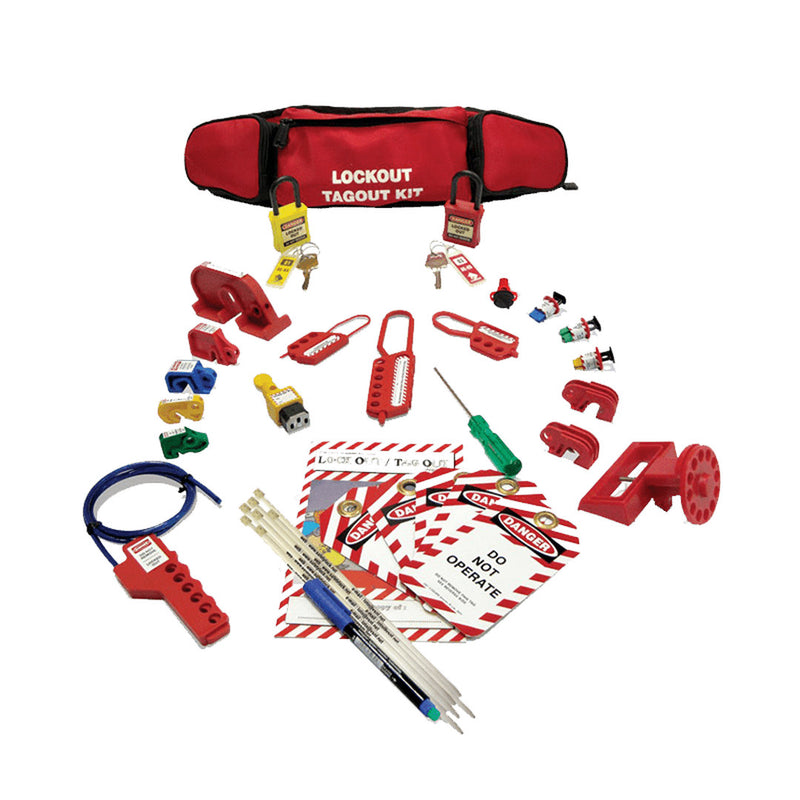 BRADY Electricians Mini Lockout Pouch - GO Industrial - 848284