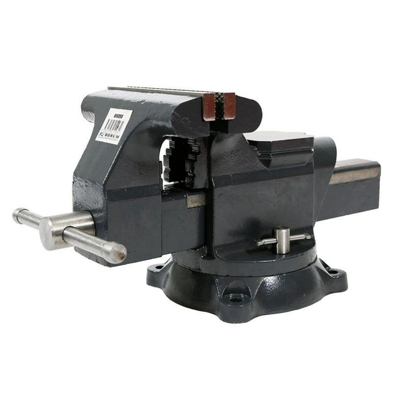 BORUM Commercial Bench Vice Swivel with Anvil - GO Industrial - BRV150