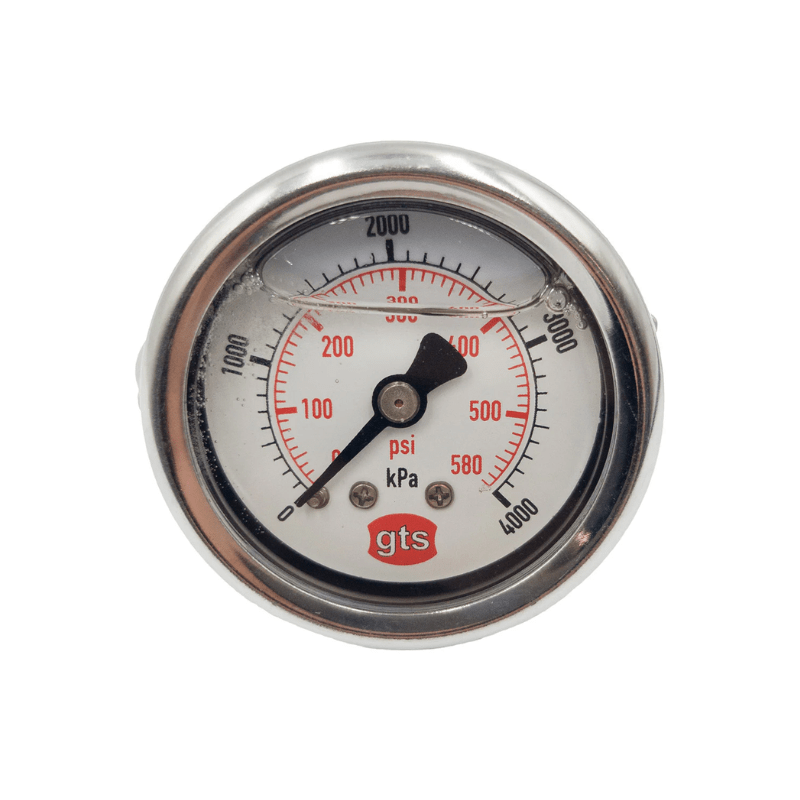FOZMULA GTS40 40mm Rear - Entry Pressure Gauge - GO Industrial - GTS40 - RE - 73