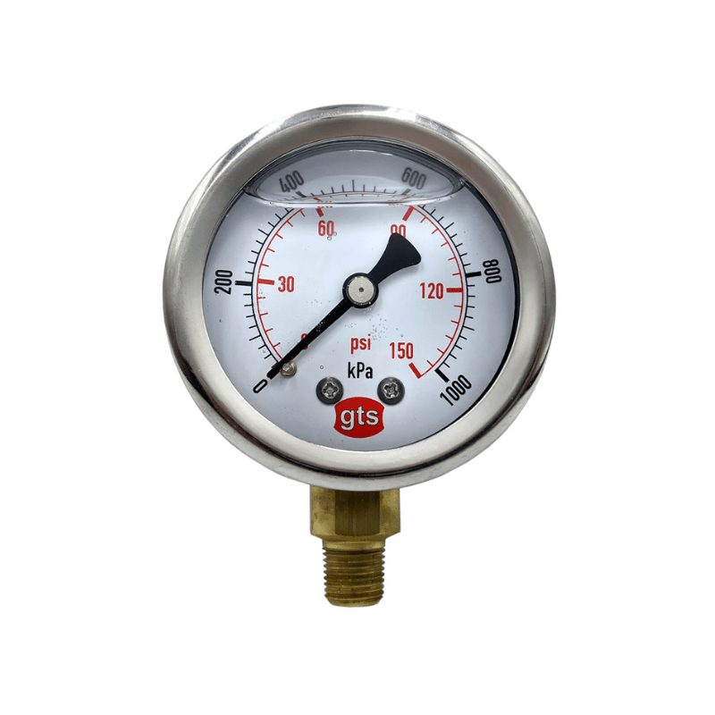 FOZMULA GTS50 50mm Bottom - Entry Pressure Gauge - GO Industrial - GTS50 - BE - 16