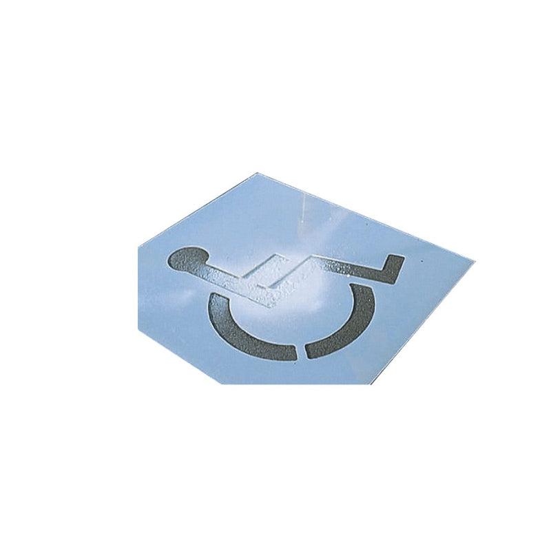 GO Car Park Symbol of Access Stencil - GO Industrial - A45890