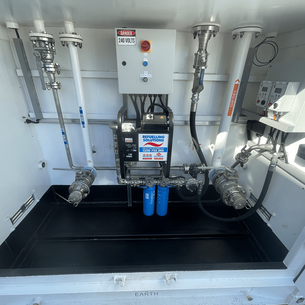 GO Containerised Diesel/AdBlue Self Bunded Tank - GO Industrial - CON - AB