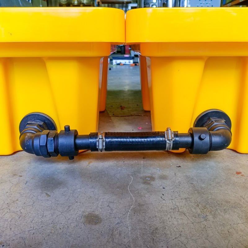 GO Inline 4 Drum Bunded Spill Pallet SpillSmart - GO Industrial - ES - PB - INL - 4D