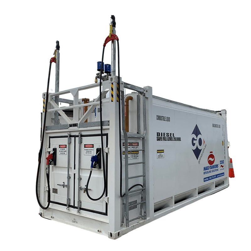 GO Containerised Diesel/AdBlue Self Bunded Tank - GO Industrial - CON - AB