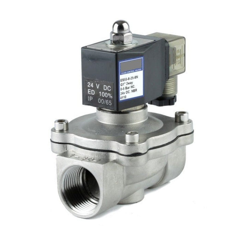 GO ES55 Stainless General Purpose Differential Normally Closed Solenoid Valves - GO Industrial - ES55 - 3 - 16
