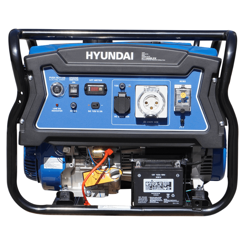 GO10000LEK 10kVA Hyundai Portable Generator - GO Industrial - HY10000LEK