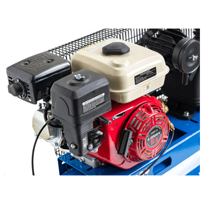 GO65100BD 6.5HP Hyundai Portable Air Compressor - GO Industrial - HYAC65100BD