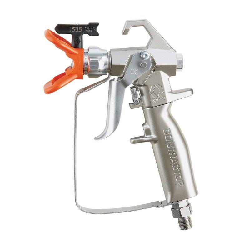 GRACO Contractor Airless Spray Gun with 2 Finger Trigger and RAC 5 517 SwitchTip - GO Industrial - 288421