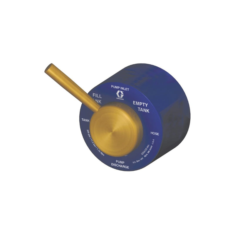 GRACO Evacuation Valve 4-Way 1 1/2 in. NPT Female