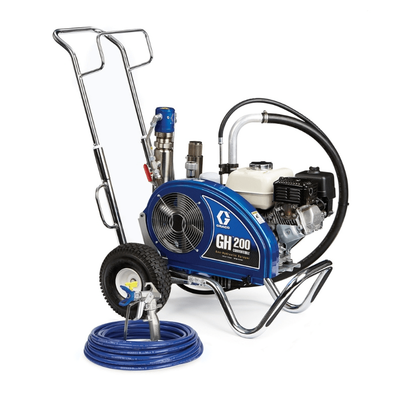GRACO GH 200 Convertible Gas Hydraulic Airless Sprayer - GO Industrial - 24W925