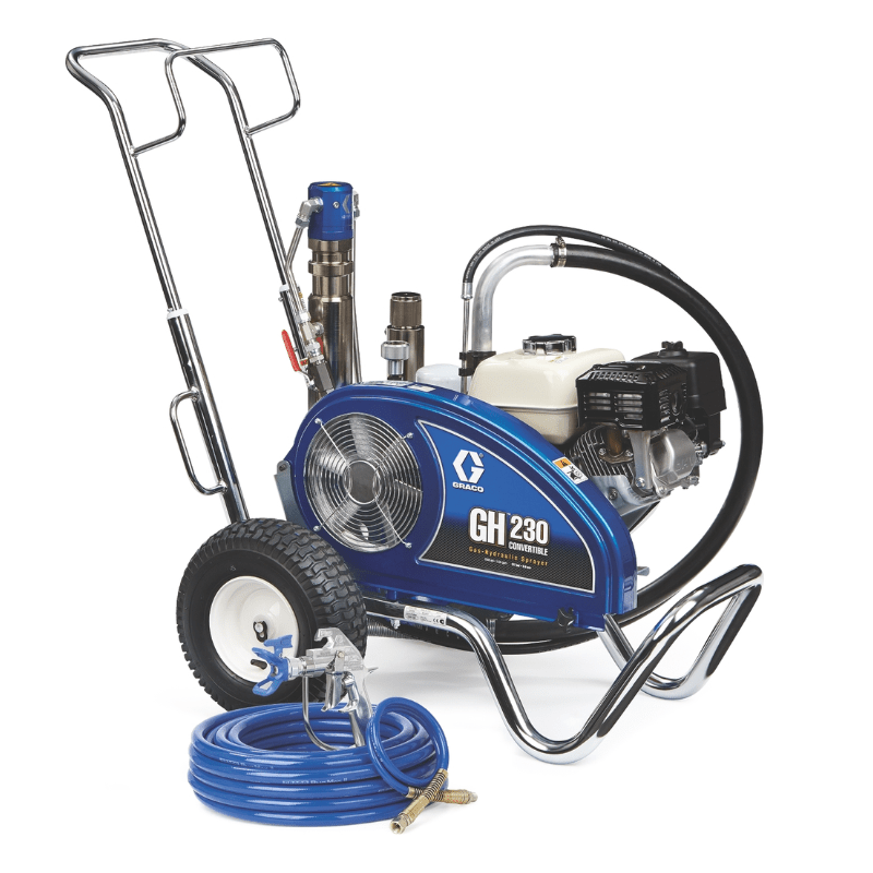 GRACO GH 230 Convertible Gas Hydraulic Airless Sprayer - GO Industrial - 24W932