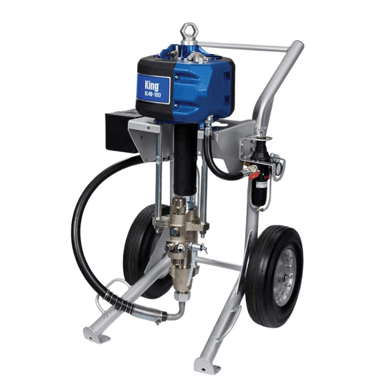 GRACO King 30:1 Sprayer Integrated Filter Heavy Duty Cart Air Controls Siphon Kit - GO Industrial - K30FH0