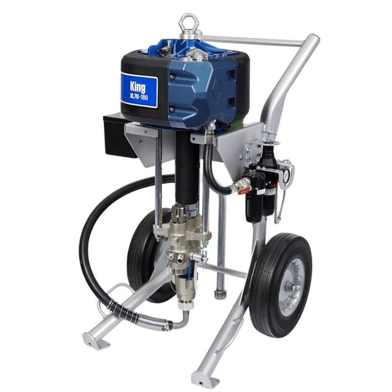 GRACO King 45:1 Sprayer Integrated Filter Heavy Duty Cart Air Controls Siphon Kit - GO Industrial - K45FH0