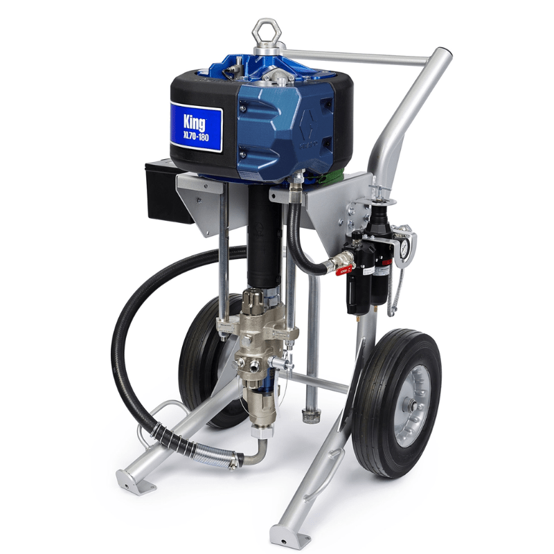 GRACO King 45:1 Sprayer Max Life Filter Heavy Duty Cart Air Controls Siphon Kit - GO Industrial - K45MH2