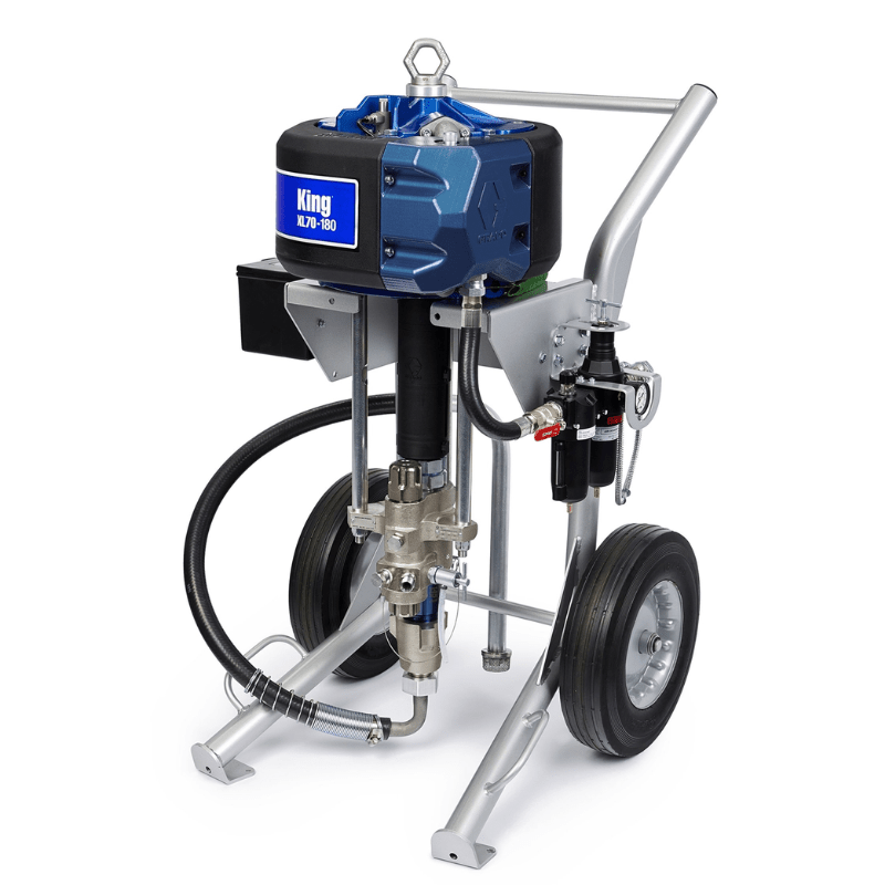 GRACO King 70:1 Sprayer Max Life Filter Heavy Duty Cart Air Controls Siphon Kit - GO Industrial - K70MH2