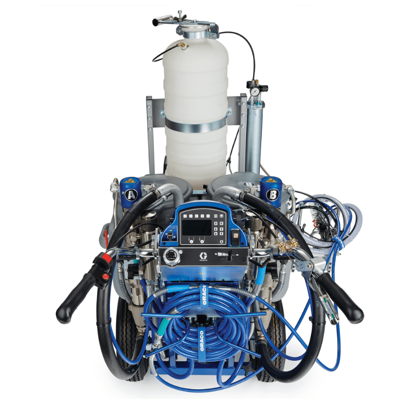 GRACO LineLazer V 200DC HP Reflective Series Dual Colour Line Striper with PBS Tank and Laser - GO Industrial - 17Y270