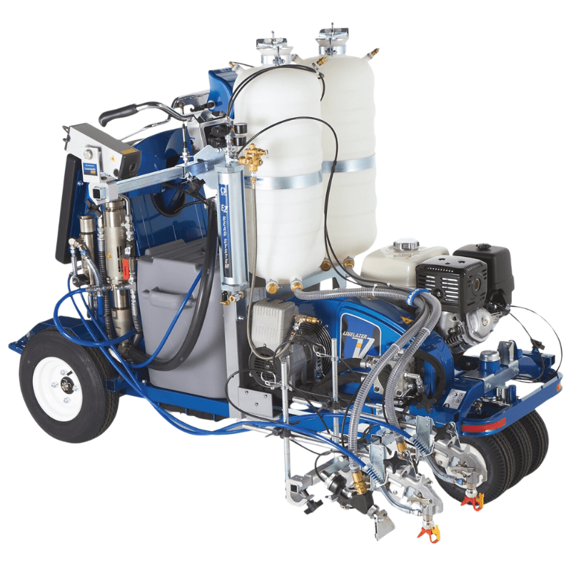 GRACO LineLazer V 250SPS HP Reflective Series Airless Line Striper with LazerGuide 3000 - GO Industrial - 25D340