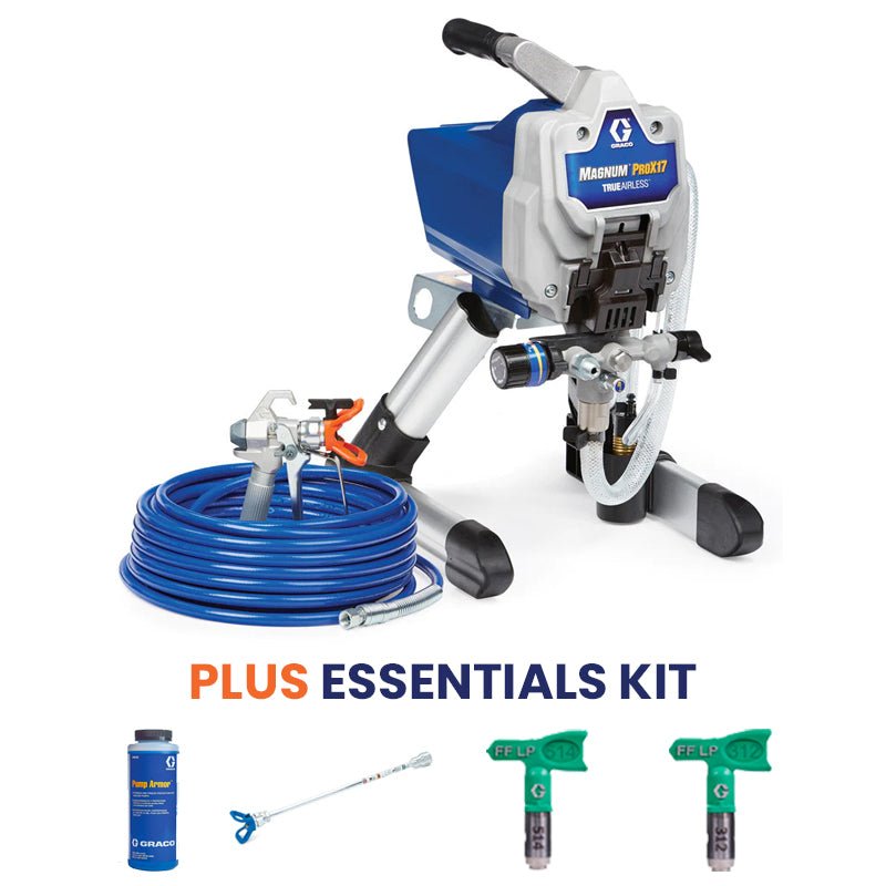 GRACO Magnum ProX17 Electric Airless Paint Sprayer with Essentials Kit - GO Industrial - 17H203 - B