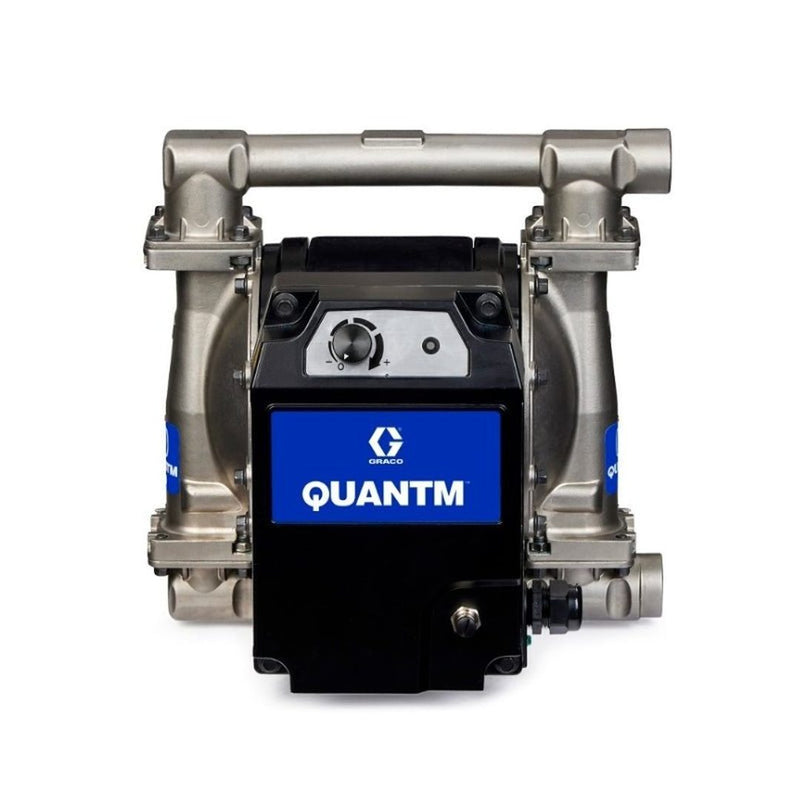 GRACO QUANTM i30 1" BSPT Stainless Steel Electric Diaphragm Pump - GO Industrial - TE30 - 0161