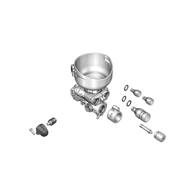 GRACO Ultra QuickShot II Pump Assembly and Filter Kit (illustration)
