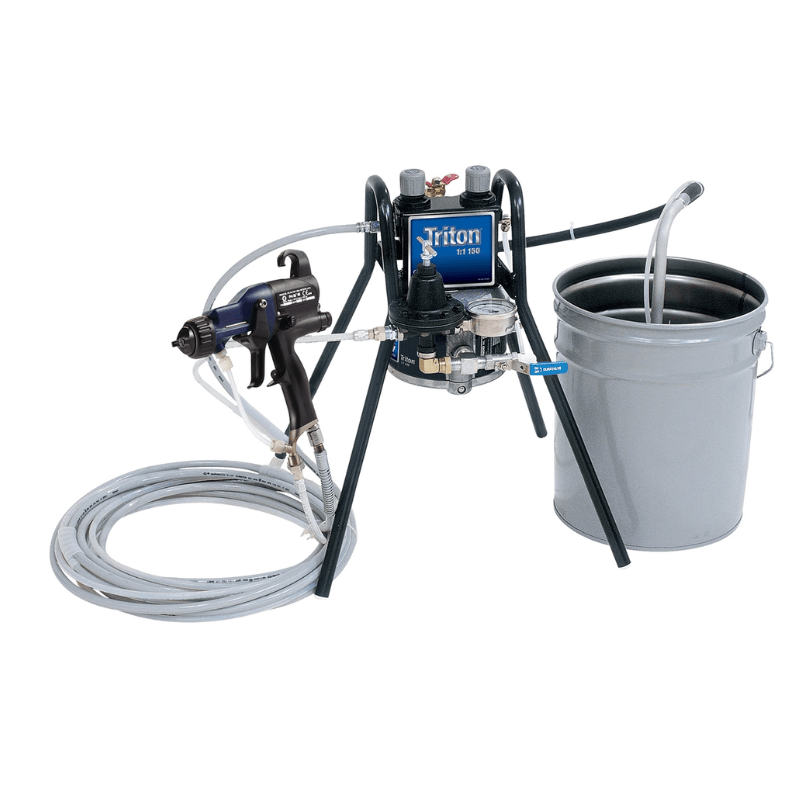 GRACO Triton Alum Spray Package Pro Xp85 Electrostatic Gun - GO Industrial - 289631