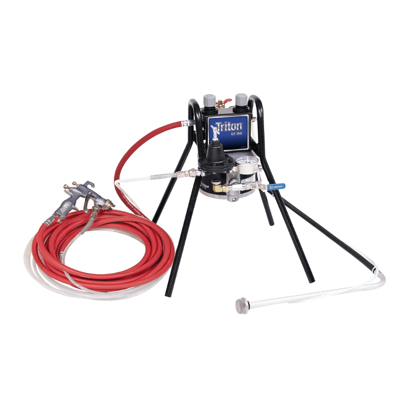 GRACO Triton SST Spray Package AirPro Conventional Gun For Metal - GO Industrial - 233476