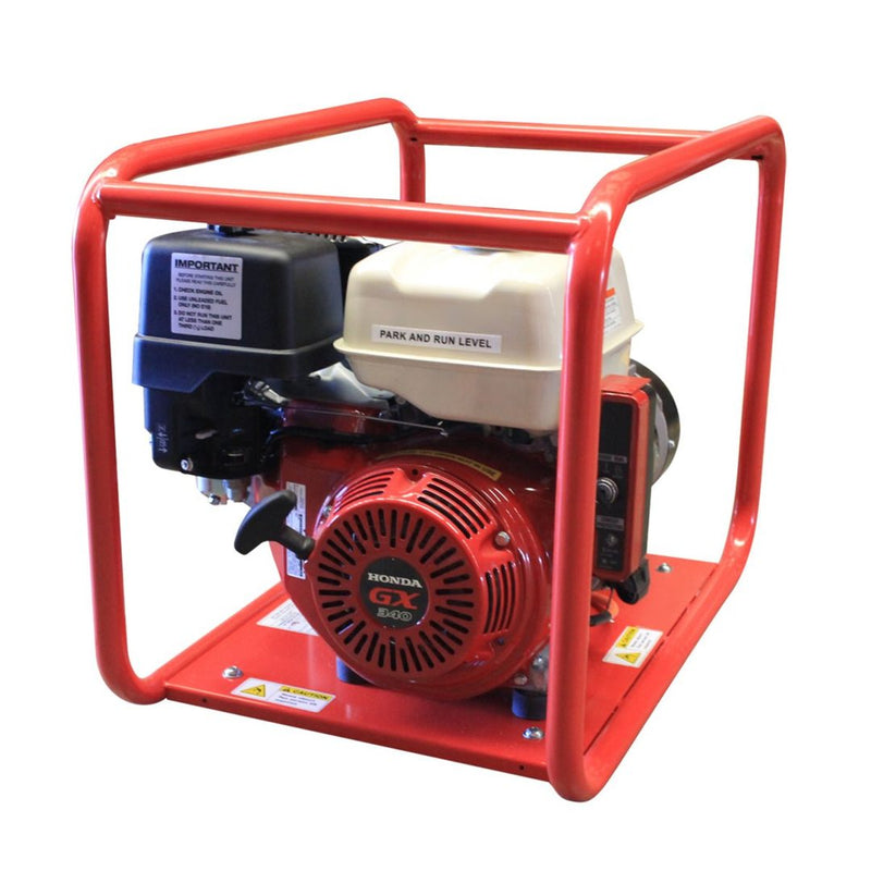 GO5000E 6kVA Honda Electric Start Portable Generator - GO Industrial - GO5000E