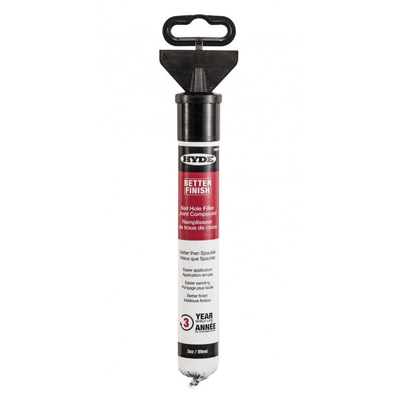 HYDE Better Finish Nail Hole Filler 3oz / 89ml - GO Industrial - 38JC09914
