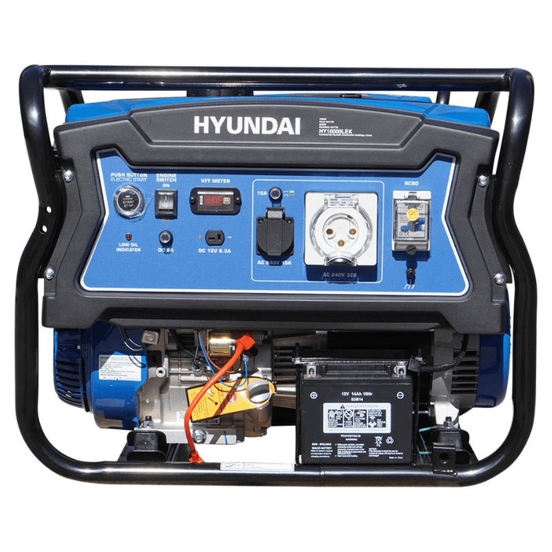 GO10000LEK 10kVA Hyundai Portable Generator - GO Industrial - HY10000LEK