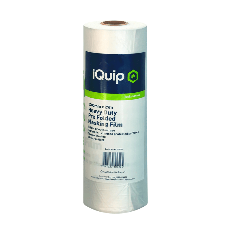 IQUIP Pre - folded Plastic Masking Film - GO Industrial - 16FMS270027