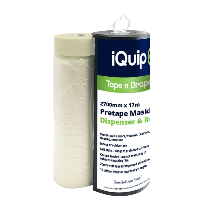 IQUIP Pre - taped Masking Film & Dispenser - GO Industrial - 16TMSD270017