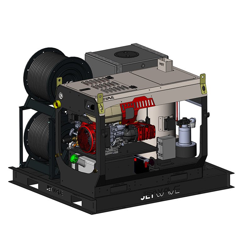 JETWAVE Explorer G2 250 - 15 Cube High Pressure Water Cleaner - GO Industrial - HW4000 - 15P G2CUBE