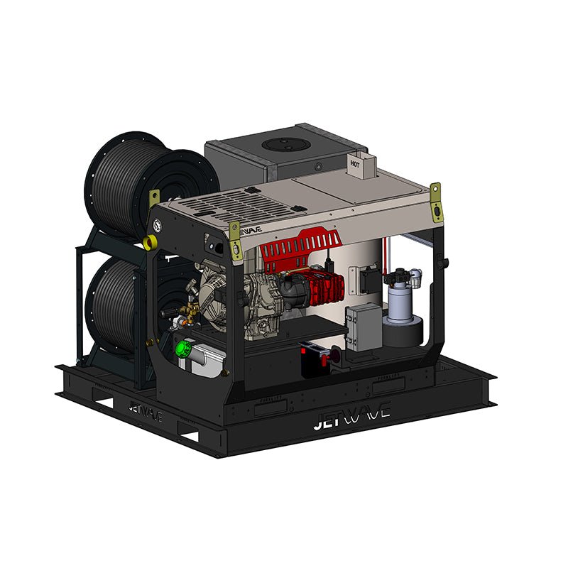 JETWAVE Explorer G2D 280 - 13 Cube High Pressure Water Cleaner - GO Industrial - HW4000 - 13D G2CUBE