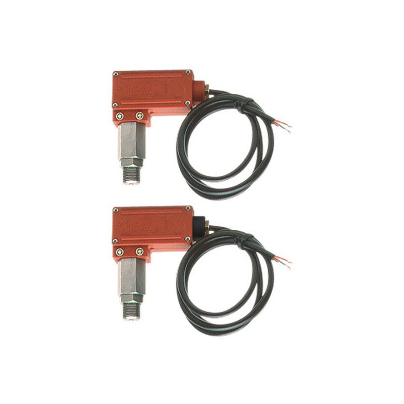 JETWAVE PR1 Pressure Switch Inlet: 1/4" BSP M Black 650 PSI 45 Bar - GO Industrial - 29000000