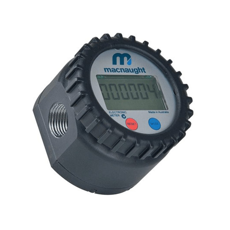MACNAUGHT Electronic Oil Meter 3/4" - GO Industrial - IM019E - 01