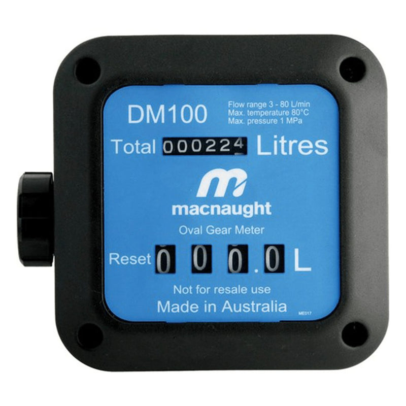 MACNAUGHT Mechanical Fuel Meter - GO Industrial - DM100 - 01