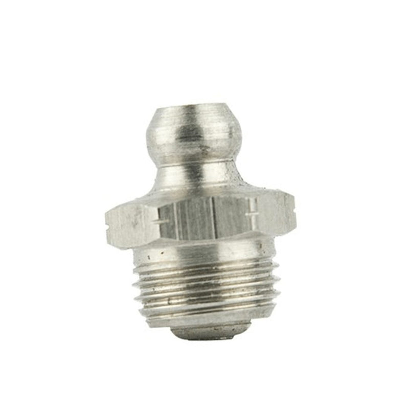 MACNAUGHT Straight Stainless Steel Nipple M10 x 1 Tapered 5 - Pack - GO Industrial - L - N101M - 0SS