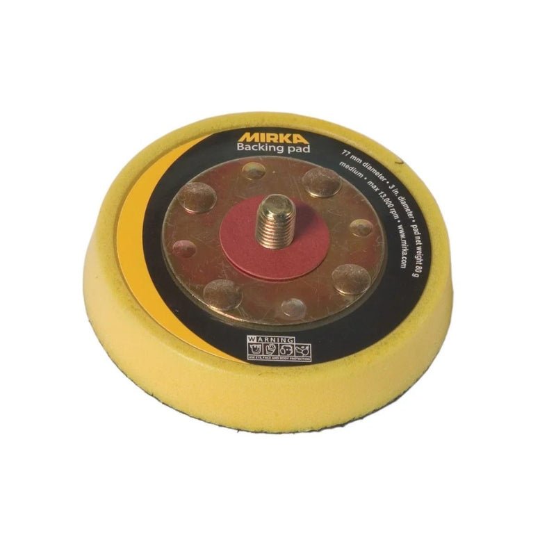 MIRKA 77mm Backing Pad for Mirka OS 310 - GO Industrial - 8294791011