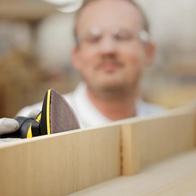 MIRKA Abranet 100 x 152 x 152mm Delta Abrasives 50 - Pack - GO Industrial - 5421905080