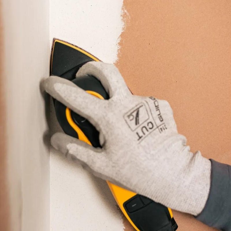 MIRKA Abranet Ace HD 100 x 152 x 152mm Ceramic Delta Abrasives 25 - Pack - GO Industrial - AH21902540