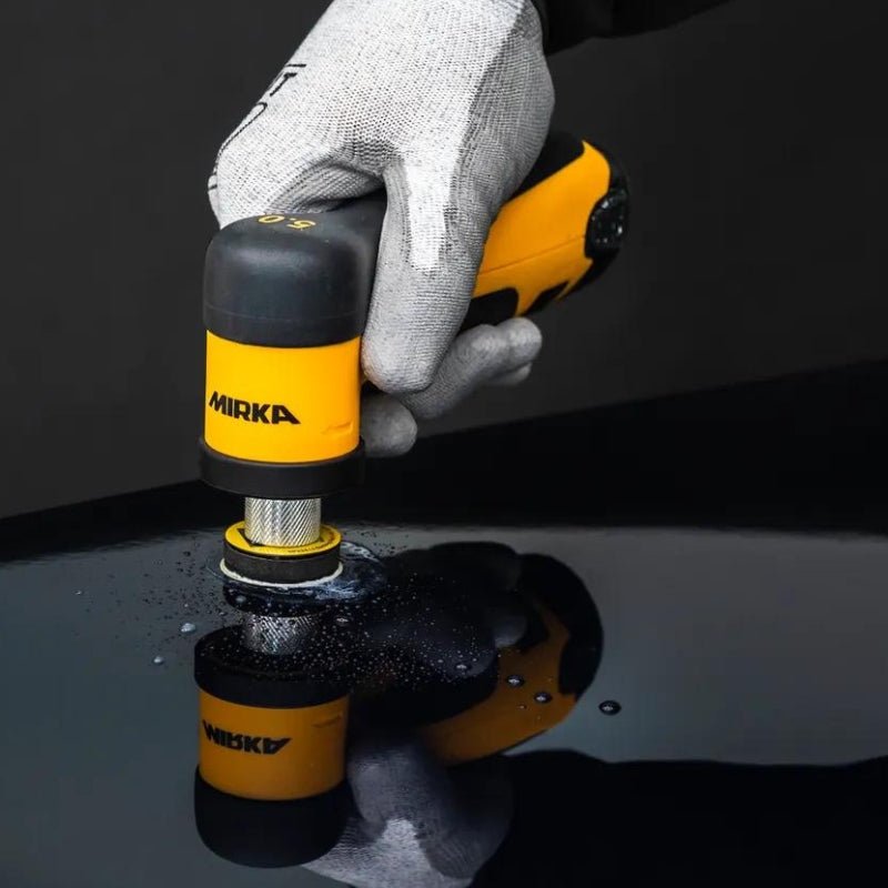 MIRKA AROS - B 150NV 32mm 5mm Orbit Cordless Spot Repair Sander - GO Industrial - 8991150312AN
