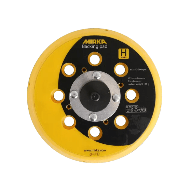 MIRKA Backing Pad For DEROS 125mm (5") Grip 28H - GO Industrial - 8292502021