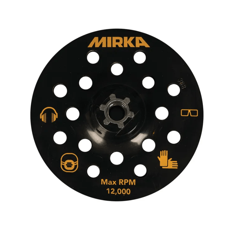 MIRKA Backing Pad for Suction Hood Ø 125mm M14 - GO Industrial - 9190153001