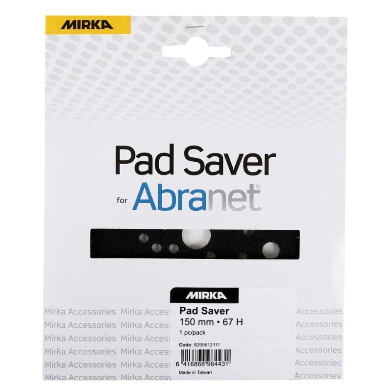 MIRKA DEROS 67 Holes 150mm Pad Saver 5 - Pack - GO Industrial - 8295610111
