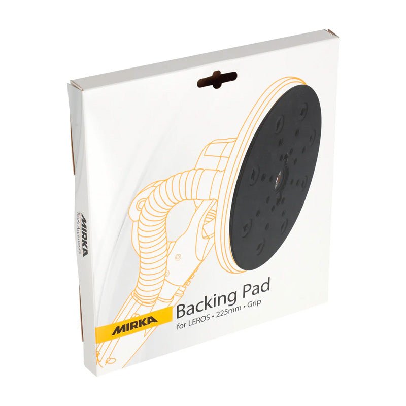 MIRKA LEROS Backing Pad Velcro + Screws 225mm - GO Industrial - MIW9514312