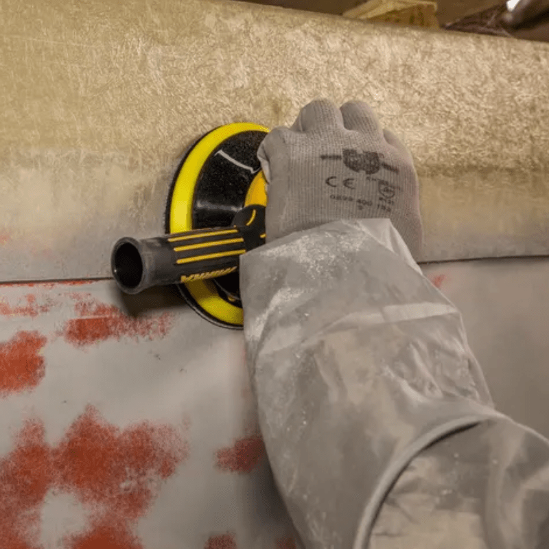 MIRKA ROS2 610CV Ø 150mm Central Vacuum 10mm Orbit Pneumatic Sander - GO Industrial - 8994610111