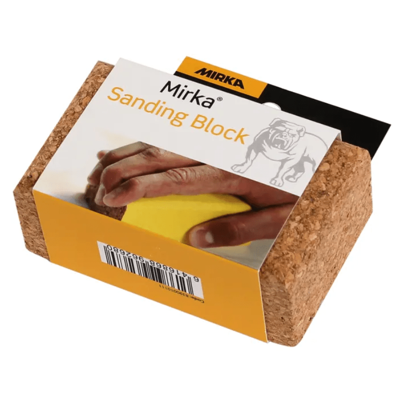 MIRKA Sanding Block Cork 100mm x 60mm x 40mm - GO Industrial - 8390010111
